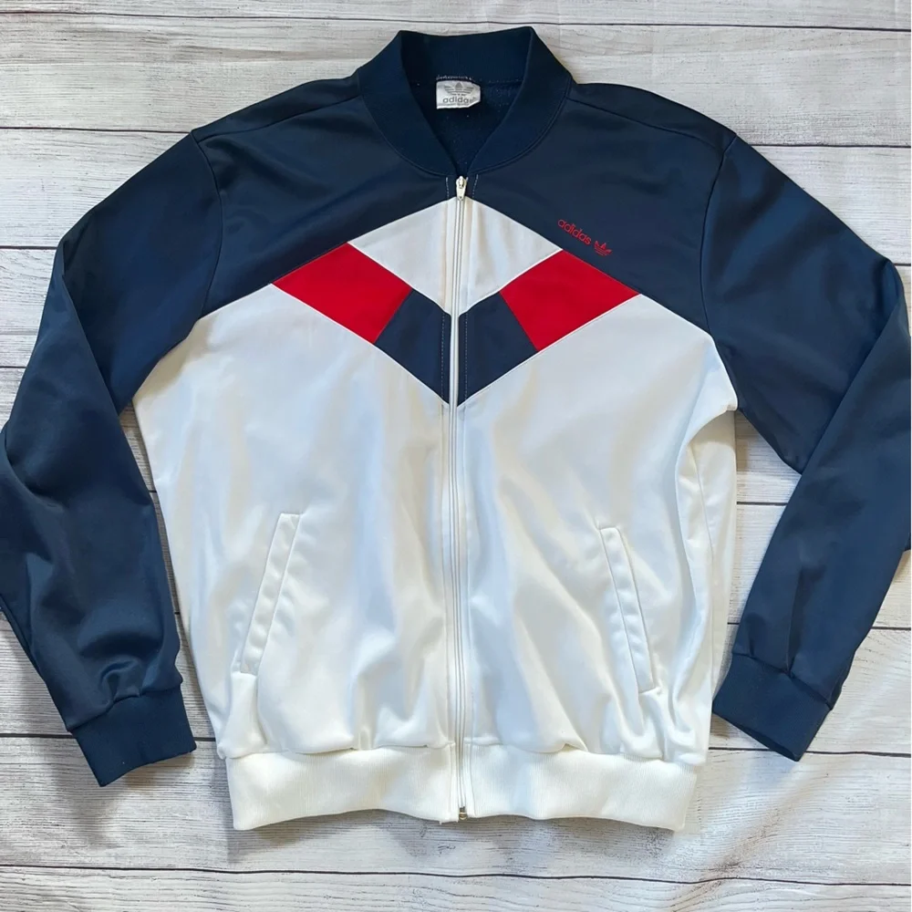 VTG‼️ 80s Adidas track jacket - Picture 2 of 8